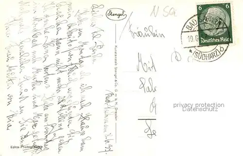 AK / Ansichtskarte Harz_Region Stoeberhai Harz Region