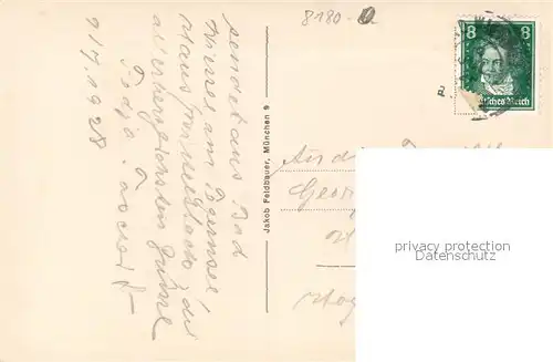 AK / Ansichtskarte Tegernsee Wandgemaelde im Tegernseer Braeustueberl Tegernsee