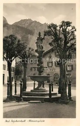 AK / Ansichtskarte Bad_Reichenhall Floriansplatz Bad_Reichenhall
