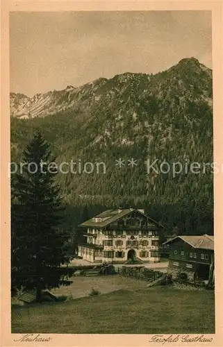 AK / Ansichtskarte Neuhaus_Schliersee Terofals Gasthaus Neuhaus Schliersee