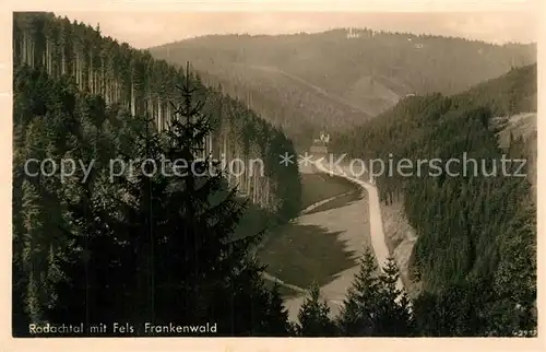 AK / Ansichtskarte Rodach_Bad Rodachtal Fels  Rodach_Bad