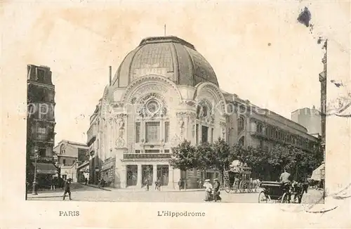 AK / Ansichtskarte Paris Hippodrome Paris