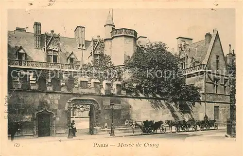 AK / Ansichtskarte Paris Musee de Cluny Paris