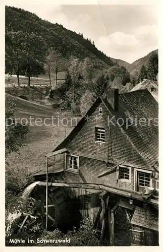 AK / Ansichtskarte Furtwangen Muehle im Schwarzwald Furtwangen