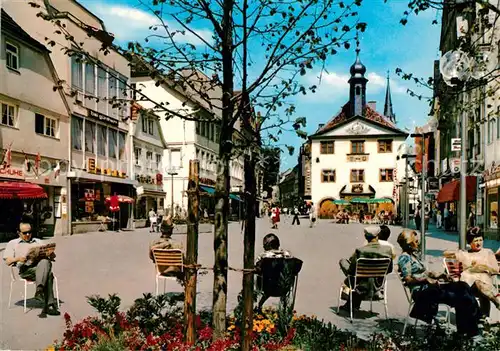 AK / Ansichtskarte Bad_Kissingen Fussgaengerzone Bad_Kissingen