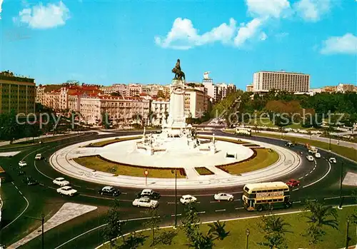 AK / Ansichtskarte Lisboa Praca do Marques de Pombal Monumento Lisboa