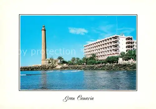 AK / Ansichtskarte Maspalomas Leuchtturm Hotel Maspalomas