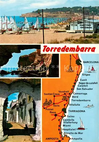 AK / Ansichtskarte Torredembarra Diversos aspectos de la ciudad Torredembarra