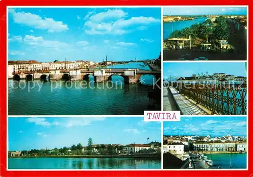 AK / Ansichtskarte Tavira Stadtpanorama Bruecke Tavira