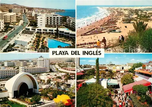 AK / Ansichtskarte Playa_del_Ingles_Gran_Canaria Diferentes aspectos moderna urbanizacion playa Playa_del