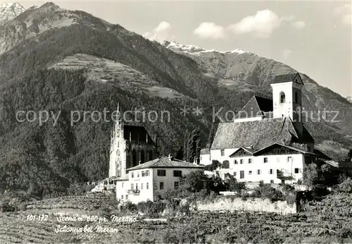 AK / Ansichtskarte Scena_Merano Kirche Mausoleum Scena Merano
