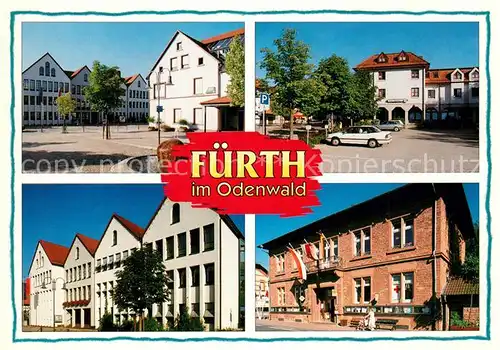 AK / Ansichtskarte Fuerth_Odenwald Gebaeude Innenstadt Fuerth Odenwald