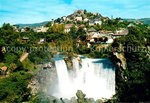 AK / Ansichtskarte Jajce_Bosnien Wasserfall Jajce Bosnien