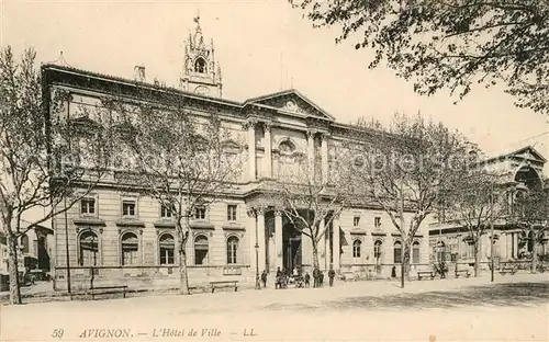 AK / Ansichtskarte Avignon_Vaucluse Hotel de Ville Avignon Vaucluse