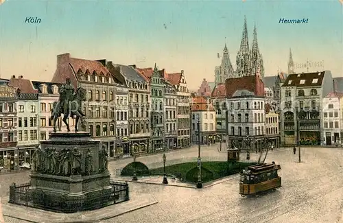 AK / Ansichtskarte Koeln_Rhein Heumarkt Koeln_Rhein