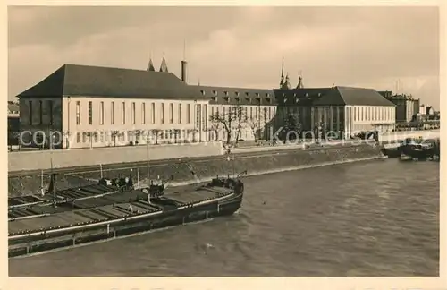 AK / Ansichtskarte Koeln_Rhein Haus der Rheinischen Heimat Rheinfront Koeln_Rhein