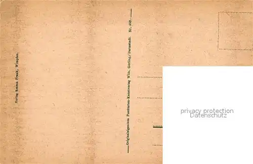 AK / Ansichtskarte Bad_Wimpfen Holzverander von 1589 Bad_Wimpfen