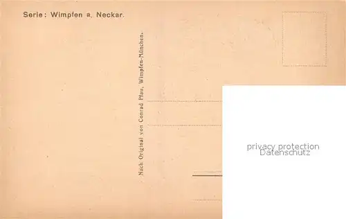 AK / Ansichtskarte Bad_Wimpfen Stadttor Bad_Wimpfen