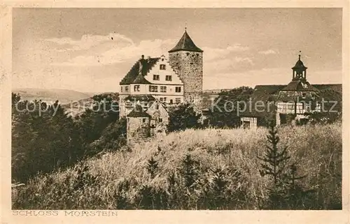 AK / Ansichtskarte Langenburg_Wuerttemberg Schloss Morstein Langenburg Wuerttemberg