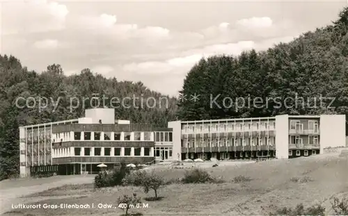 AK / Ansichtskarte Gras Ellenbach Heinrich Gluecklich Haus Gras Ellenbach