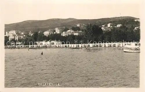 AK / Ansichtskarte Crikvenica_Kroatien Panorama Crikvenica Kroatien