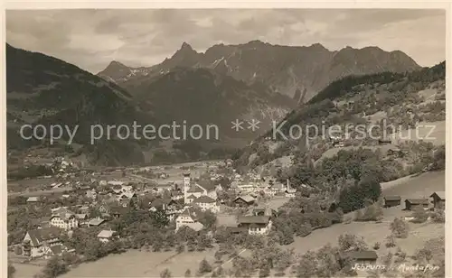 AK / Ansichtskarte Schruns_Vorarlberg Panorama Schruns Vorarlberg