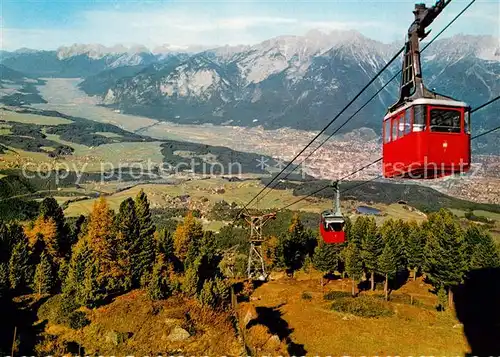 AK / Ansichtskarte Seilbahn Patscherkofel Igls Innsbruck Mutters Natters  Seilbahn
