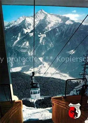 AK / Ansichtskarte Seilbahn Penkenbahn Mayrhofen Ahornspitze Seilbahn