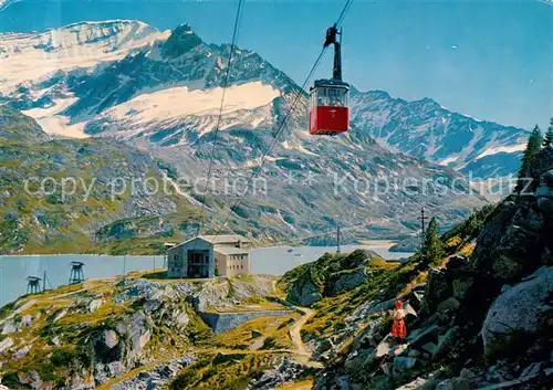 AK / Ansichtskarte Seilbahn Enzigerboden Tauernmoos See Hohe Riffel Totenkopf  Seilbahn