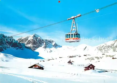 AK / Ansichtskarte Seilbahn Bonistock Melchsee Frutt  Seilbahn
