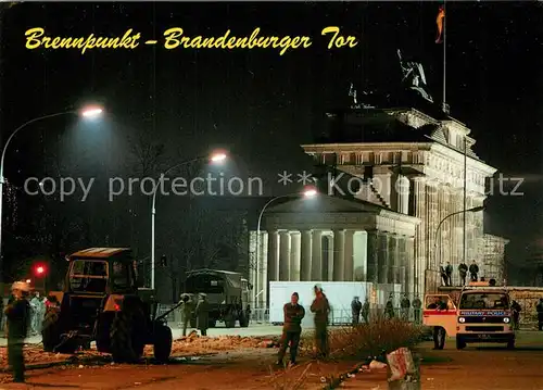 AK / Ansichtskarte Brandenburgertor Berlin  Brandenburgertor