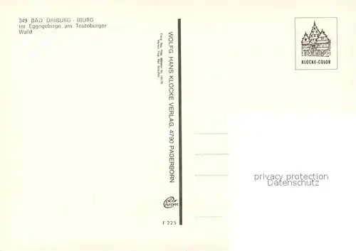 AK / Ansichtskarte Autobahn Bad Driburg Iburg Eggegebirge  Autobahn