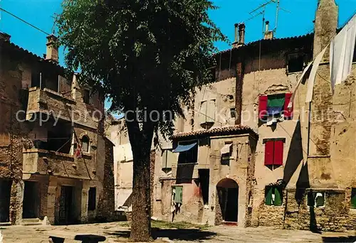 AK / Ansichtskarte Riviera_Adriatica Piazza storica di paese lagunare Historisch bedeutungsvoller Platz in einem Lagunendorf Riviera Adriatica