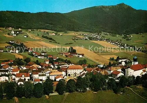 AK / Ansichtskarte Lam_Oberpfalz Panorama mit Osser Lam_Oberpfalz