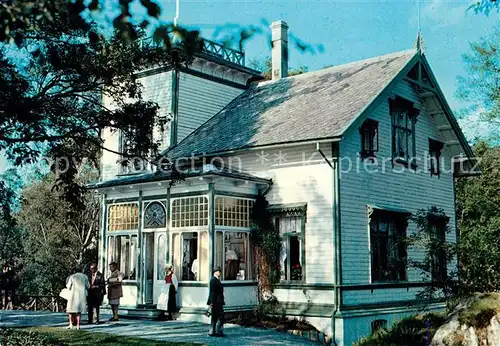 AK / Ansichtskarte Bergen_Norwegen Troldhaugen Nina og Edvard Griegs hjem Bergen Norwegen