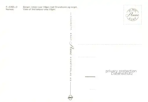 AK / Ansichtskarte Bergen_Norwegen Vaegen Strandkaien  Bergen Norwegen