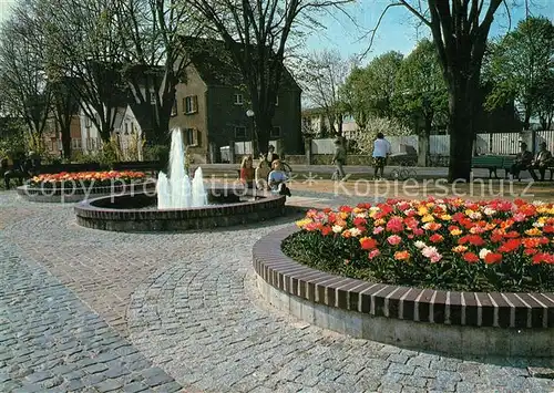 AK / Ansichtskarte Griesheim_Hessen Wasserspiele auf dem Georg Schueler Platz Griesheim Hessen