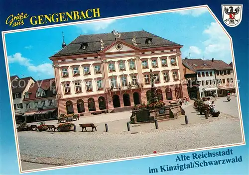 AK / Ansichtskarte Gengenbach Rathaus Brunnen Gengenbach
