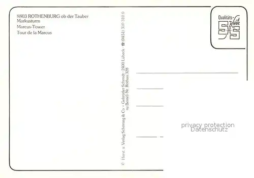 Rothenburg_Tauber Marktusturm Rothenburg Tauber