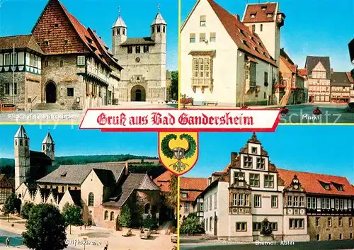 Bad_Gandersheim Stiftskirche Markt Ehem Abtei Bad_Gandersheim