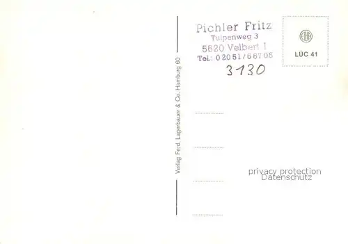 Luechow Dannenberg Strassenpartien Marktplatz Turm Kirche Luechow Dannenberg