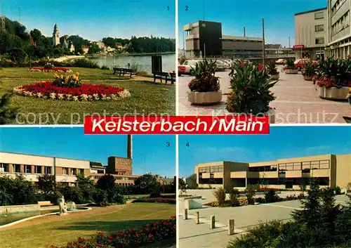 Kelsterbach Main Anlage Bahnhofsplatz Glanzstoffwerk Gesamtschule Kelsterbach