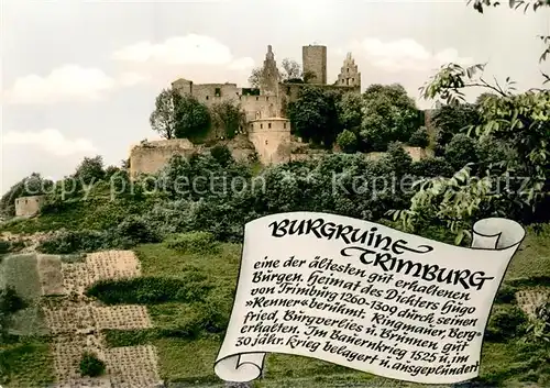 Bad_Kissingen Burgruine Trimburg Bad_Kissingen