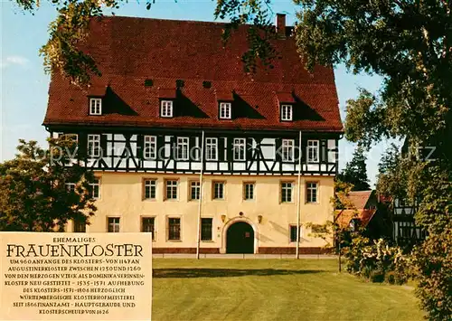 Kirchheim_Teck Ehem Frauenkloster Kirchheim Teck