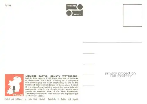 Waterford_Ireland Lismore Castle Waterford_Ireland