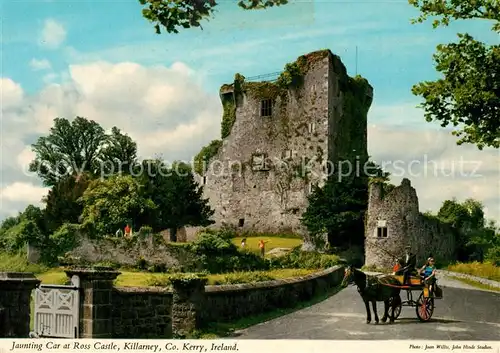 Kerry_Irland Jaunting Car at Ross Castle Killarney Kerry_irland