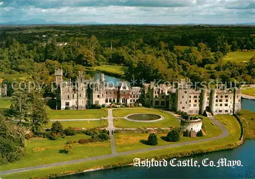 Mayo_Irland Ashford Castle Fliegeraufnahme Mayo_Irland
