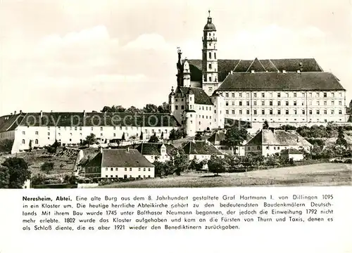 Neresheim Abtei Alte Burg Neresheim