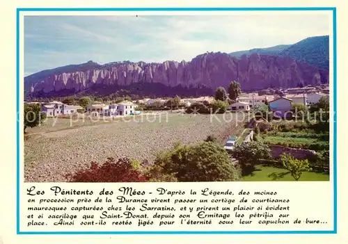 Les_Mees_Alpes de Haute Provence Les Penitents Les_Mees