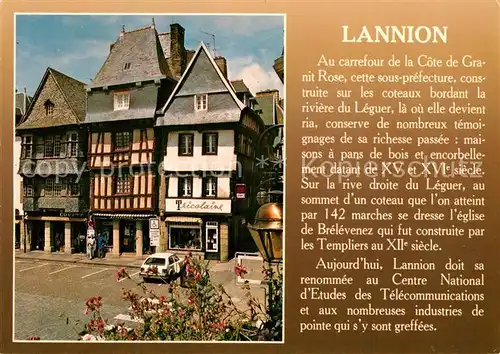 Lannion Vieilles maisons de la place du Centre Lannion